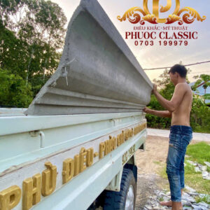 Phào chỉ xi măng sợi thủy tinh GRC